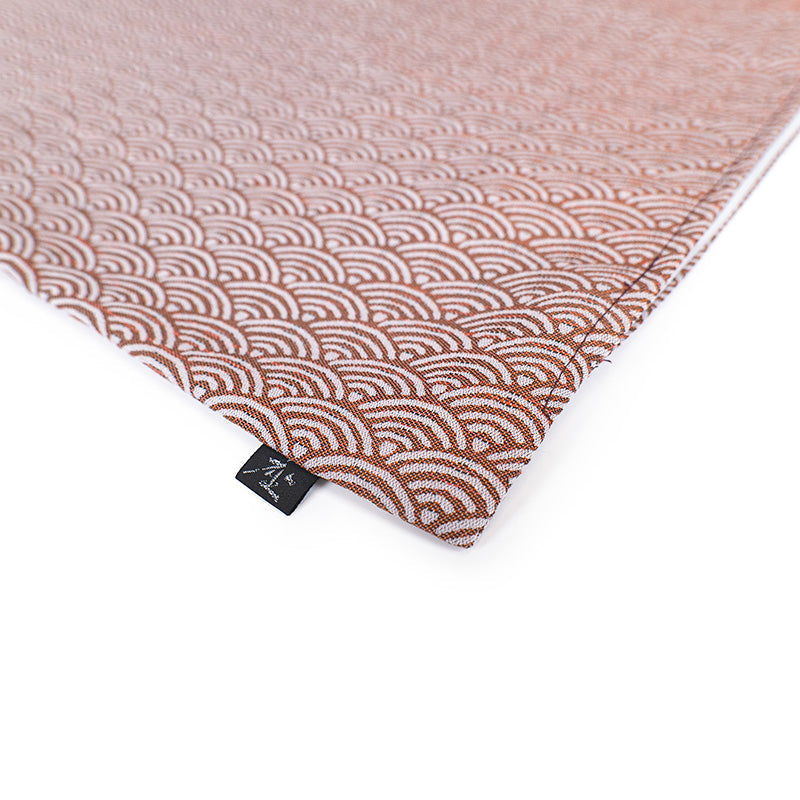 Funda de Cojín Japonesa Tsumugiori Seigaiha - 50x50 cm
