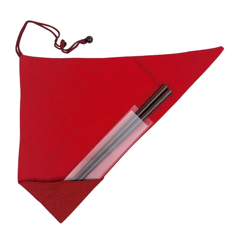 Funda Roja para Palillos Japoneses