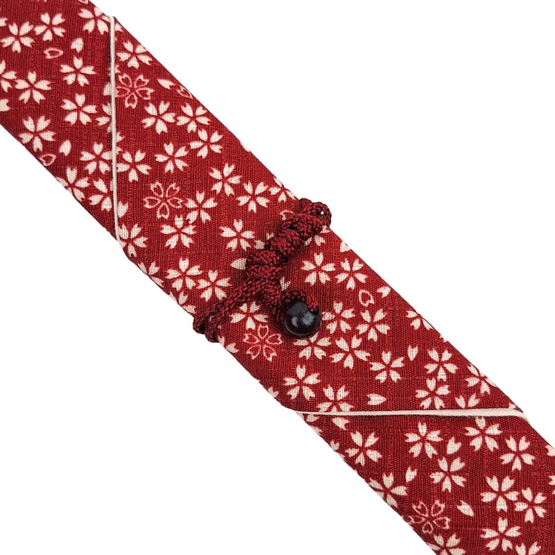 Funda Roja para Palillos Japoneses Sakura