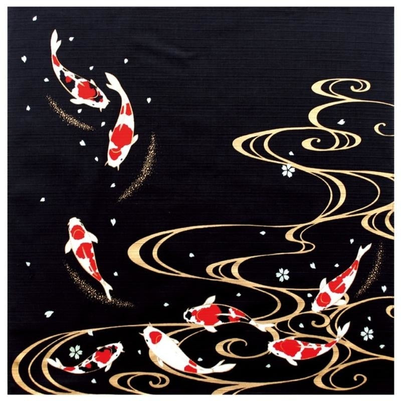 Furoshiki Carpa Koi - 50x50 cm