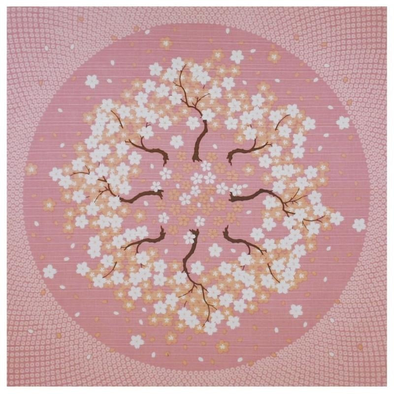 Furoshiki Flor de Cerezo - 50x50 cm