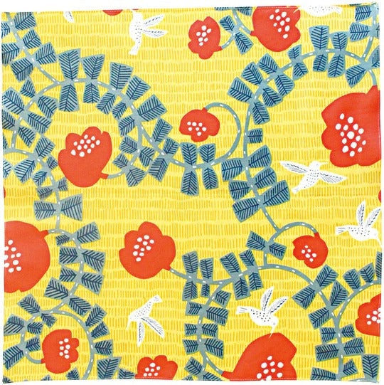 Furoshiki Japonés Colibrí - 70x70 cm