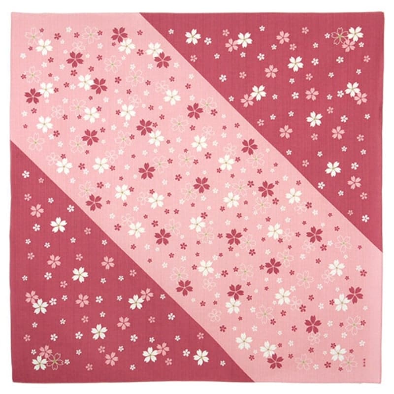 Furoshiki Japonés Flores de Cerezo - 90x90 cm