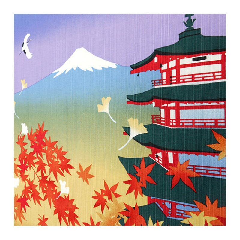 Furoshiki Japonés Otoño - 50x50 cm