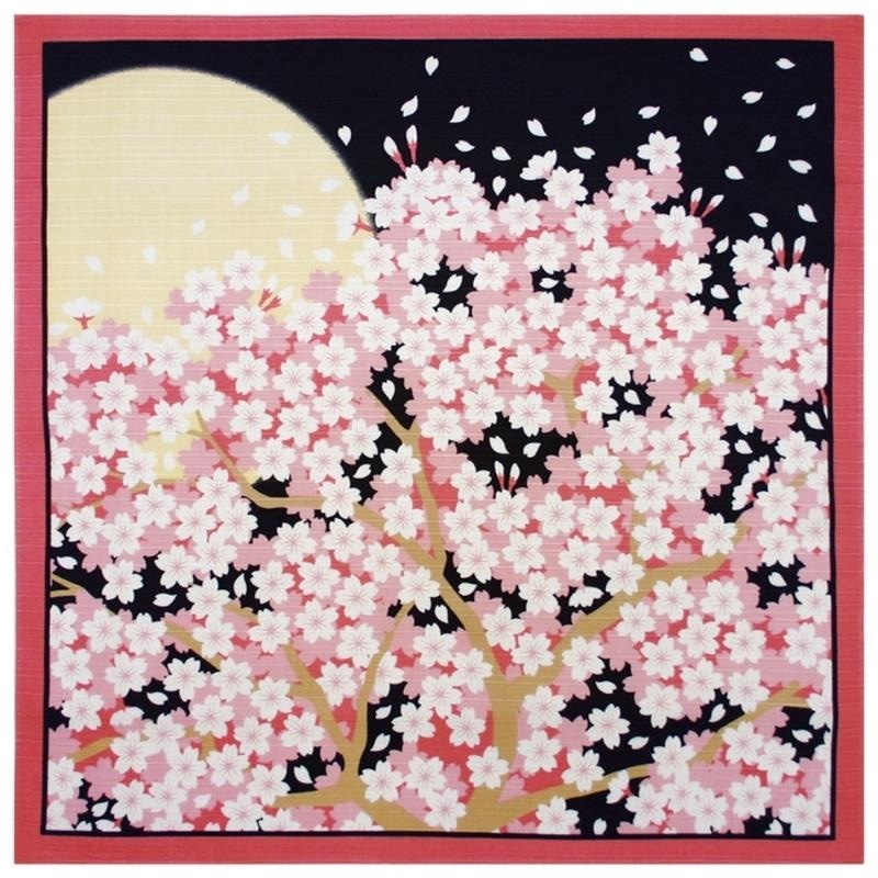 Furoshiki Japonés Sakura - 50x50 cm