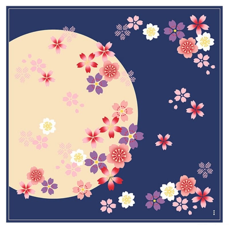 Furoshiki Japonés Shizuka Sakura - 90x90 cm