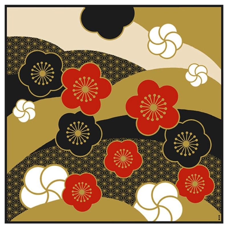 Furoshiki Japonés Ume Nishiki - 90x90 cm