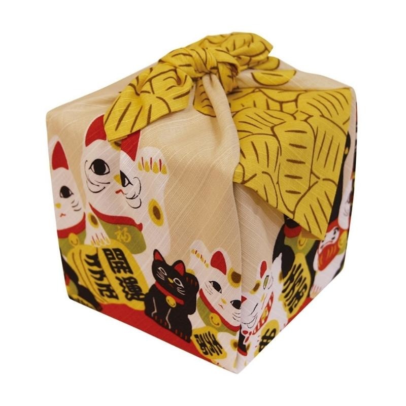 Furoshiki Maneki Neko - 50x50 cm