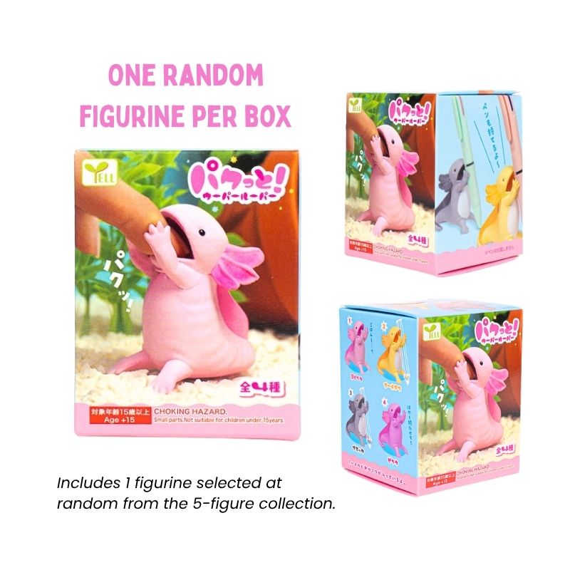 Gachapon Figurita - Ajolote Portalápices