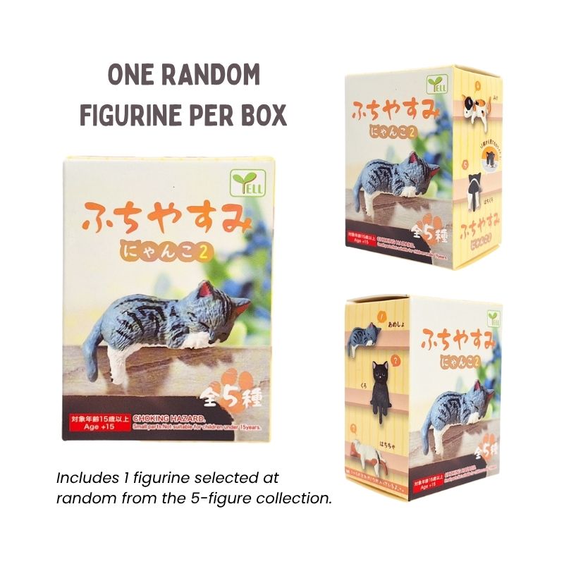 Gachapon Figurita Gato Durmiente
