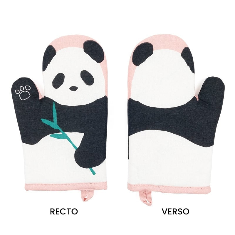 Guante de cocina Panda