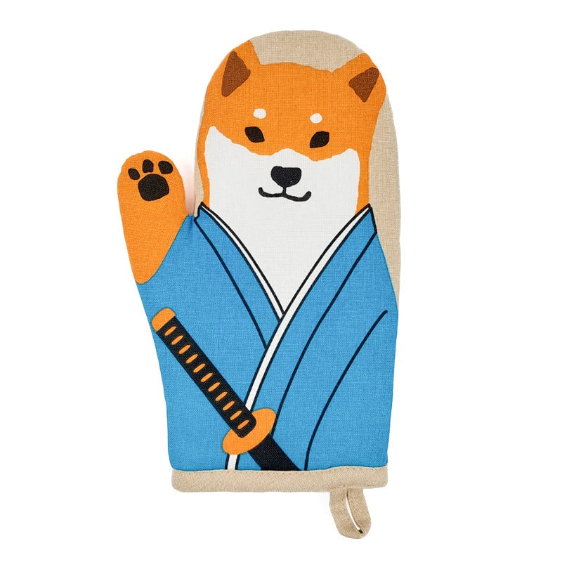 Guante de cocina Shiba Samurai