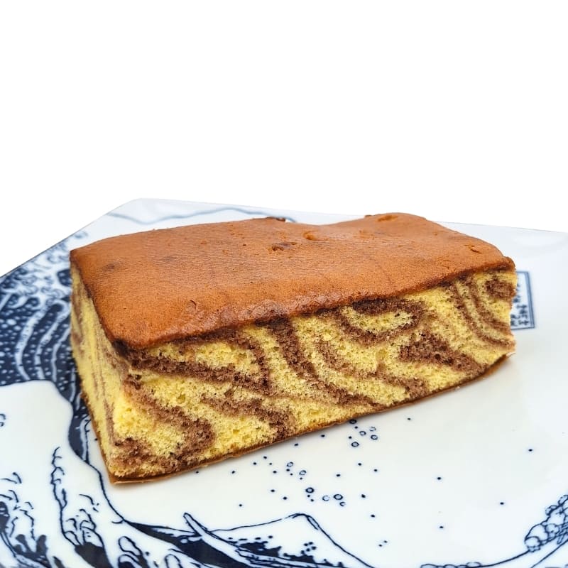 Gâteau Castella Marbré Chocolat