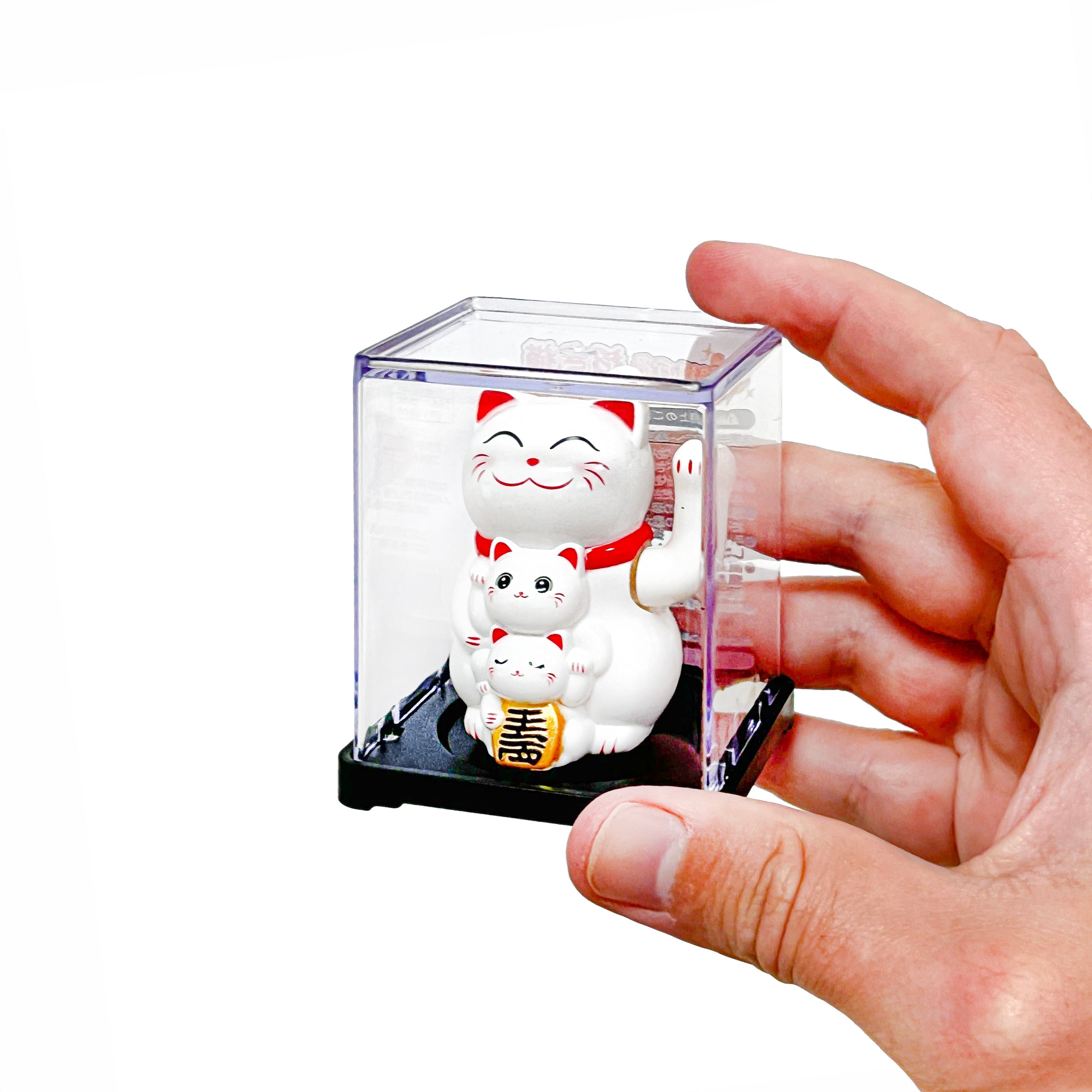 Gato Maneki Neko Solar Articulado - Familia