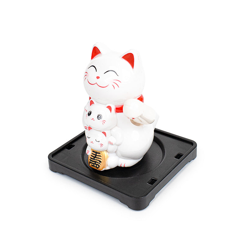 Gato Maneki Neko Solar - Familia