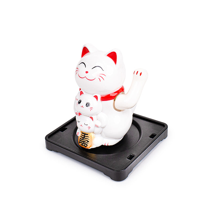 Gato Maneki Neko Solar - Familia