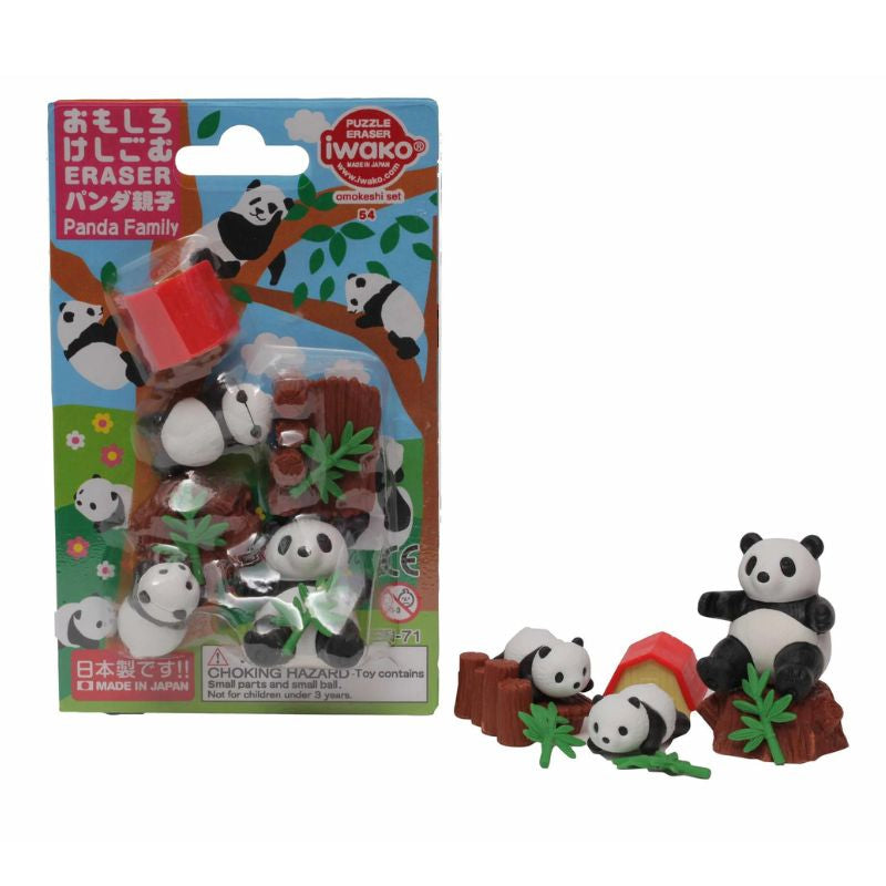 Goma de Borrar Japonesa Panda Iwako