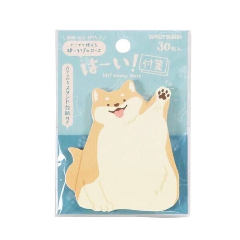 ¡Hola! Notas Adhesivas Shiba Inu