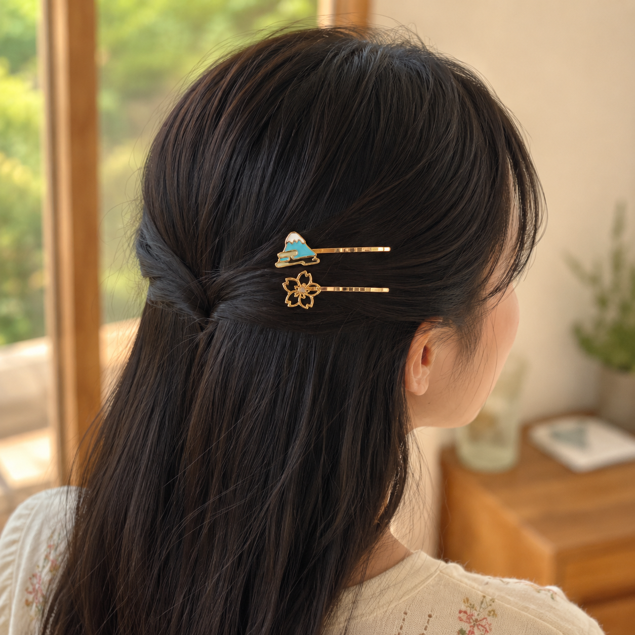 Horquillas japonesas para el pelo Fuji & Sakura
