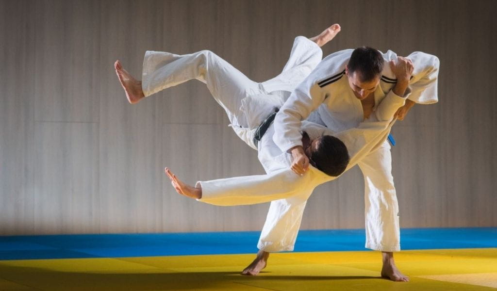 combate de judo