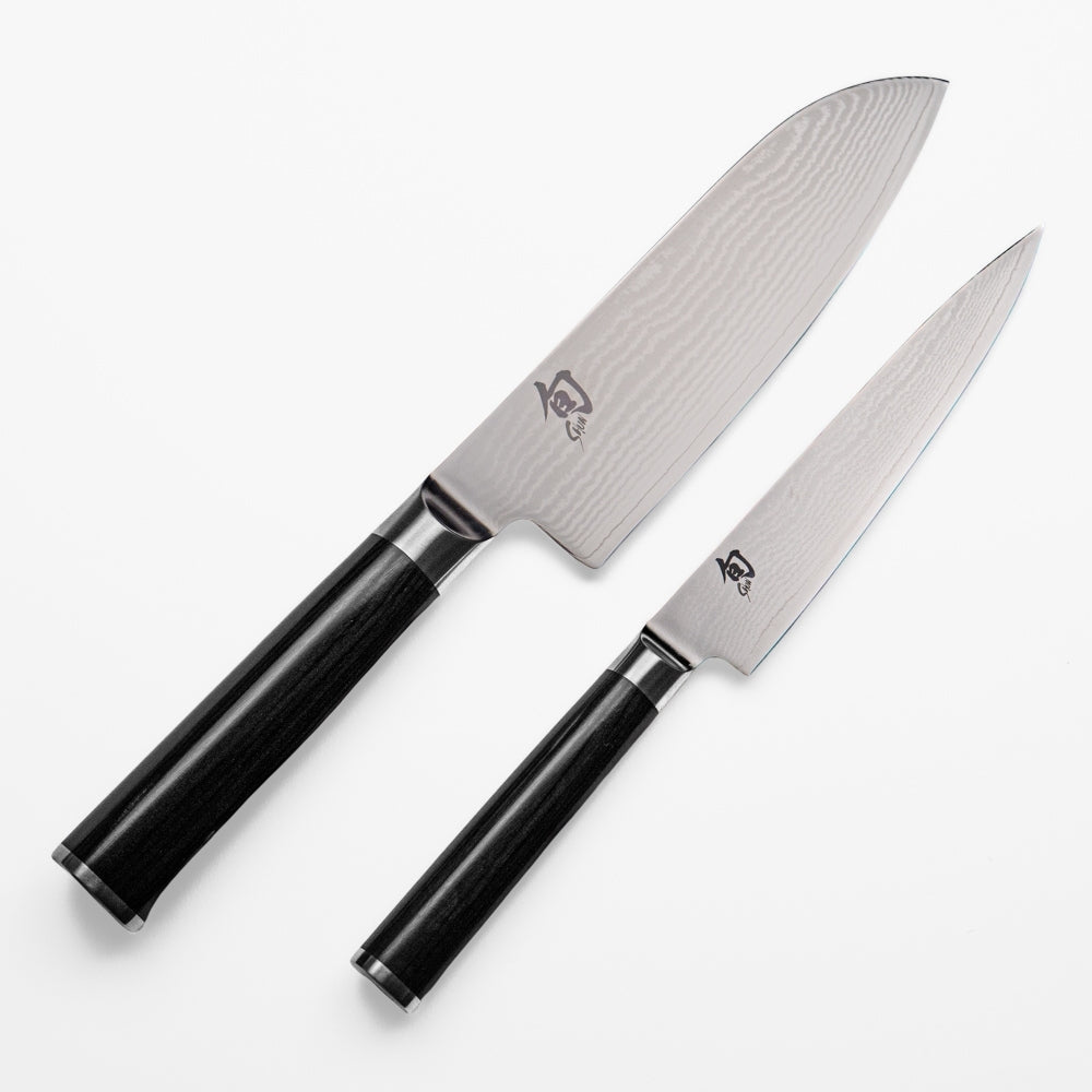 Juego 2 Cuchillos Shun Classic - Universal y Santoku