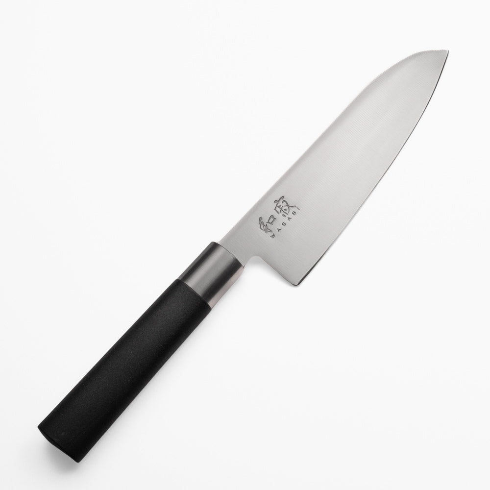 Juego 3 Cuchillos Japoneses KAI Wasabi Black