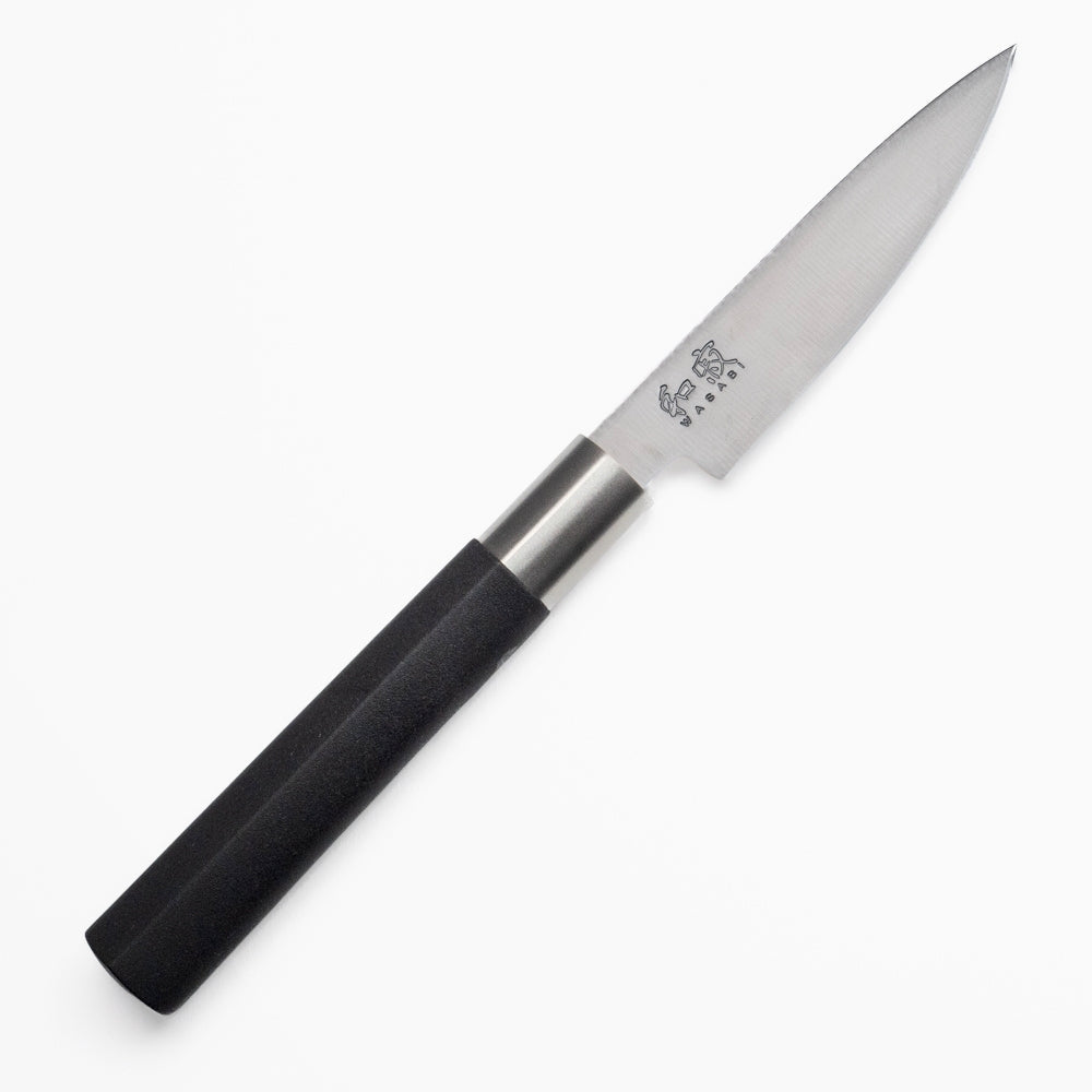 Juego 3 Cuchillos Japoneses KAI Wasabi Black
