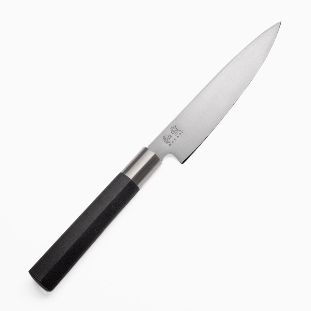 Juego 3 Cuchillos Japoneses KAI Wasabi Black