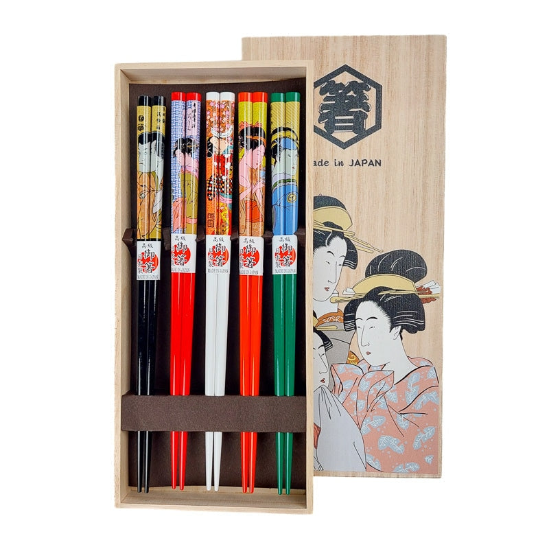 Juego de Palillos Japoneses Ukiyo-e