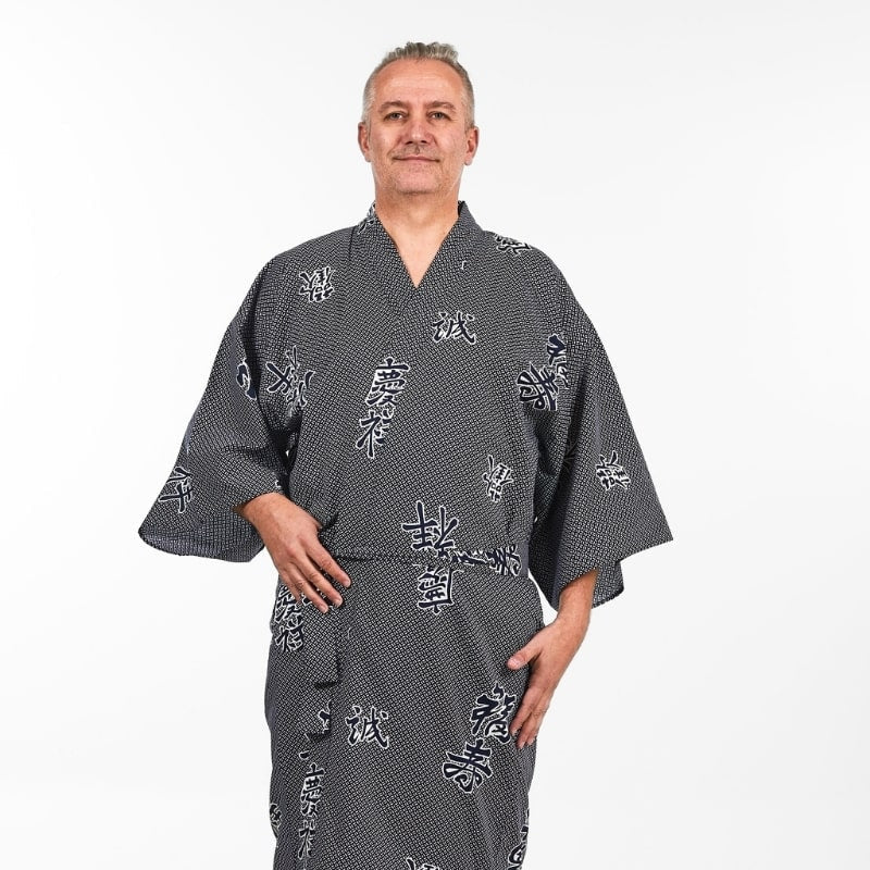 Kimono Happi Yorokobi para hombre - Talla única