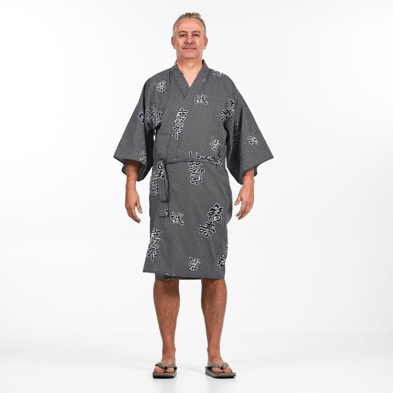 Kimono Happi Yorokobi para hombre - Talla única