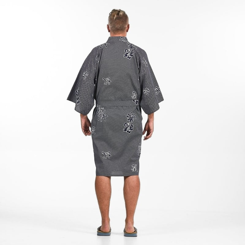 Kimono Happi Yorokobi para hombre - Talla única