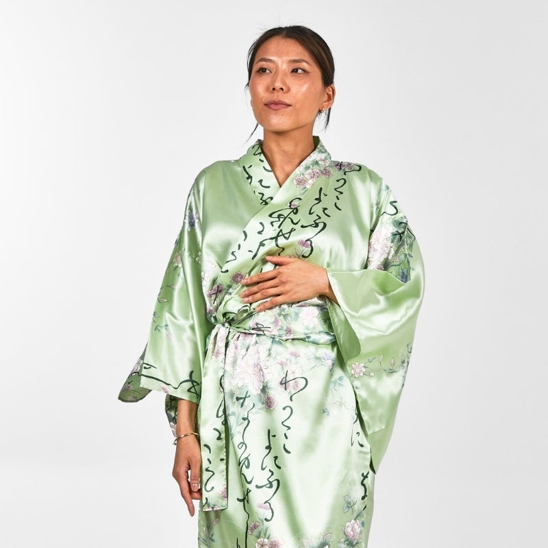 Kimono japonés Shi to Hana para mujer - Talla única