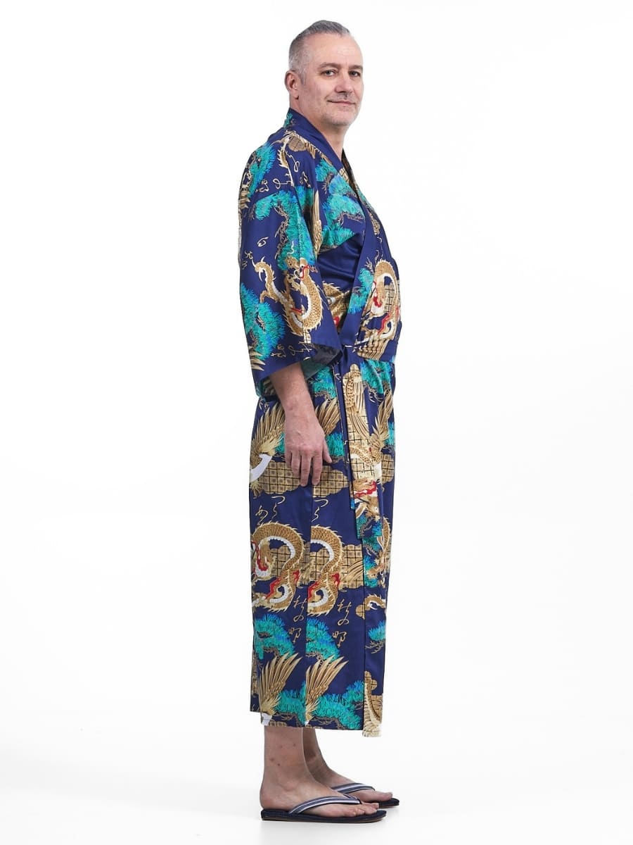 Kimono Japonés Ryū to Washi Hombre Talla única
