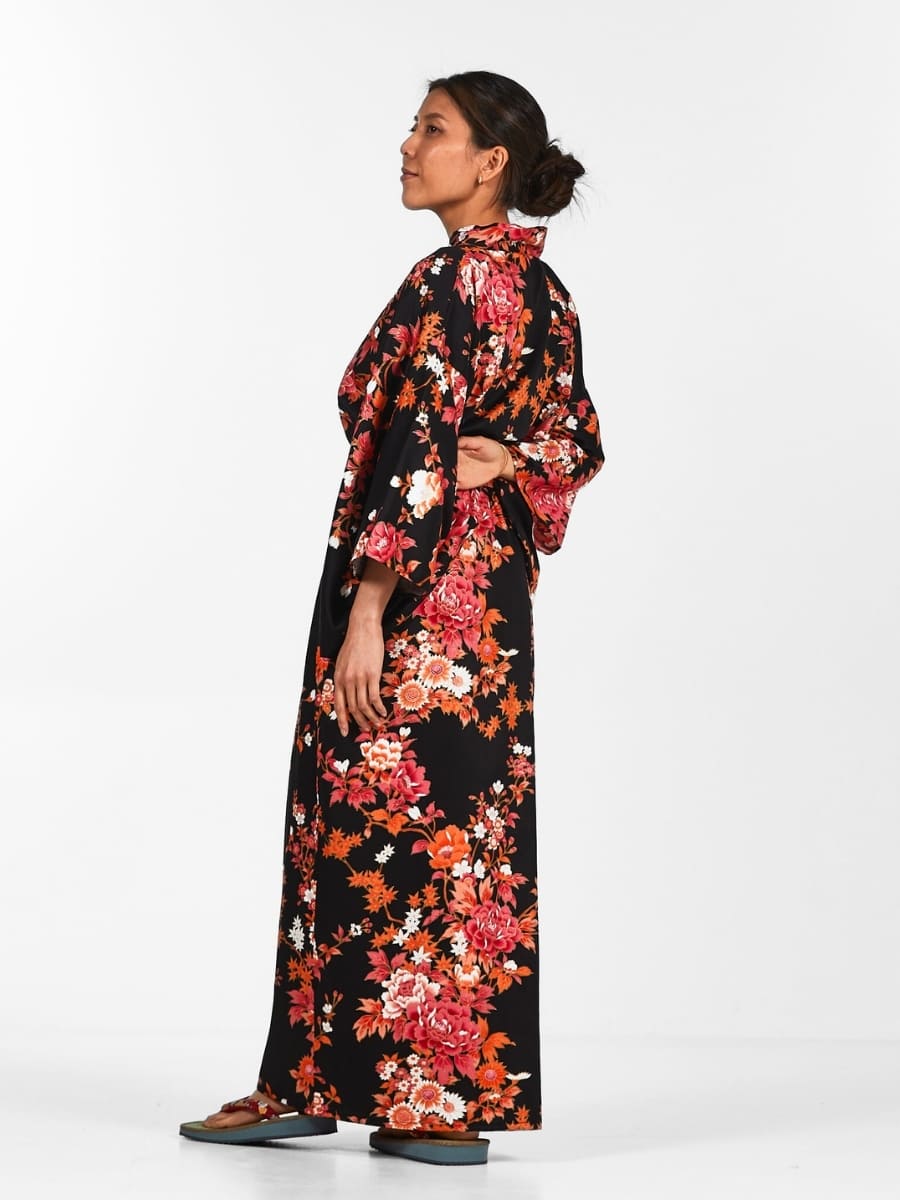 Kimono Japonés Sakura to Botan Mujer Talla única