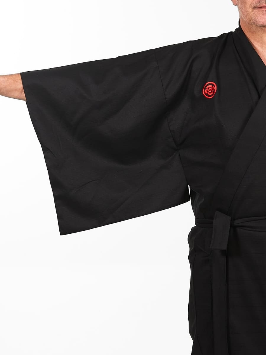 Kimono Japonés Samurai Hombre Talla única
