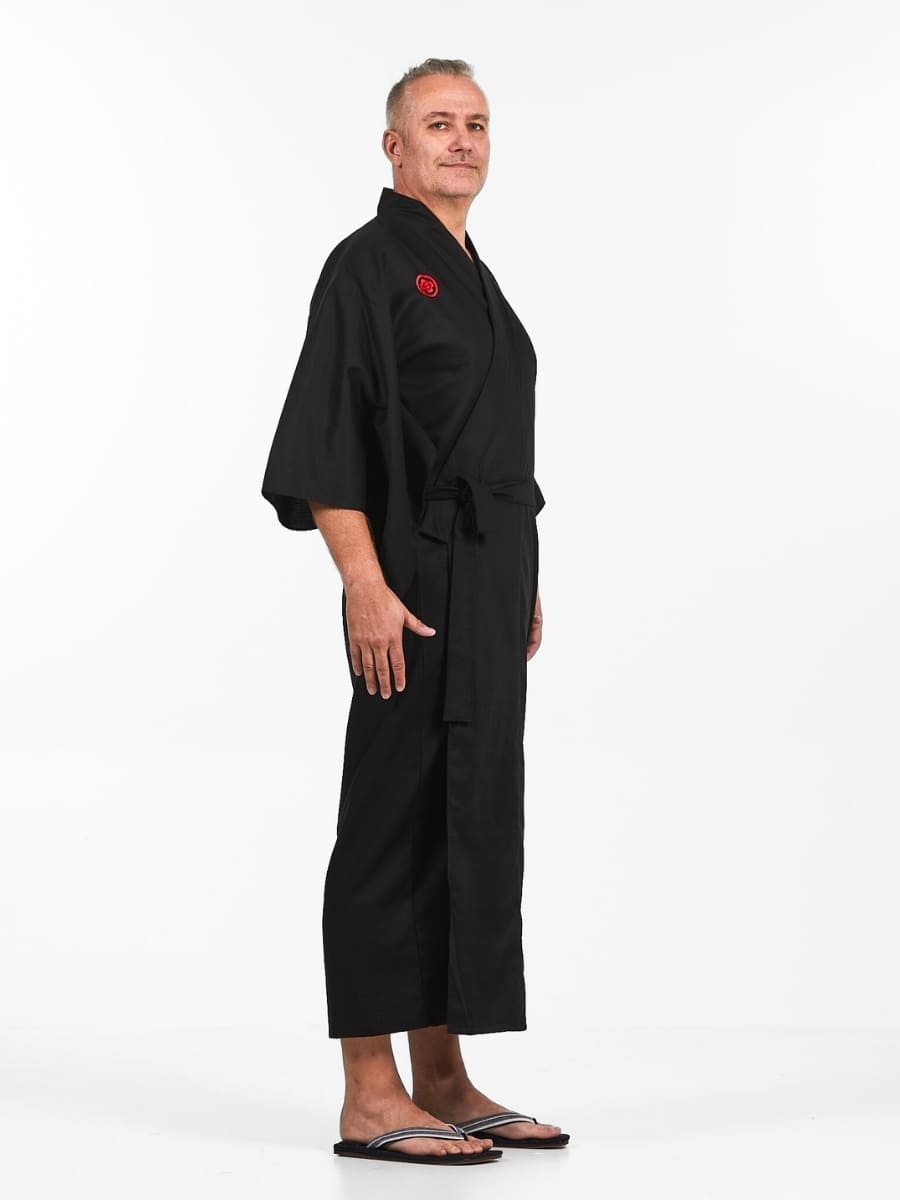Kimono Japonés Samurai Hombre Talla única