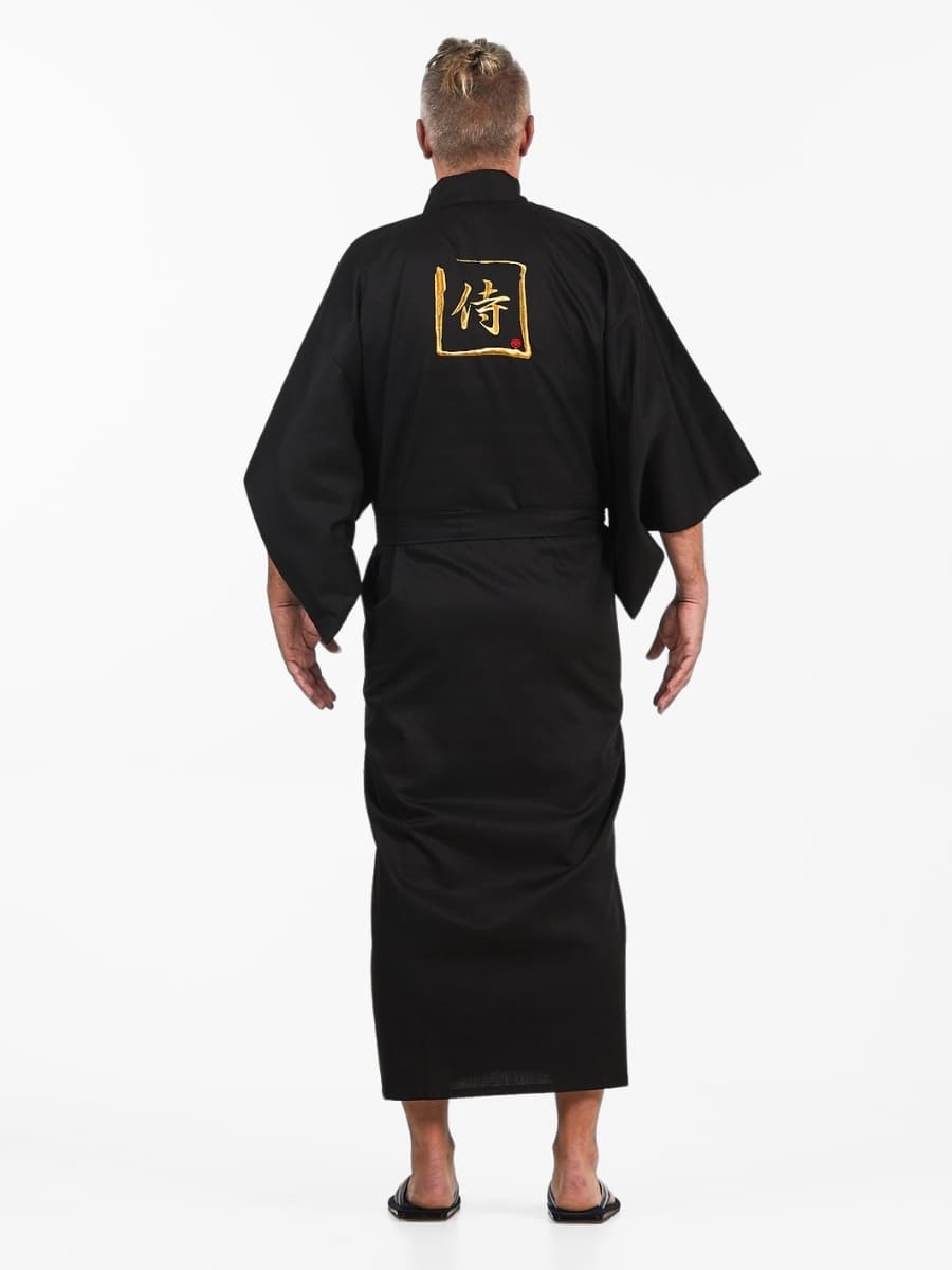 Kimono Japonés Samurai Hombre Talla única