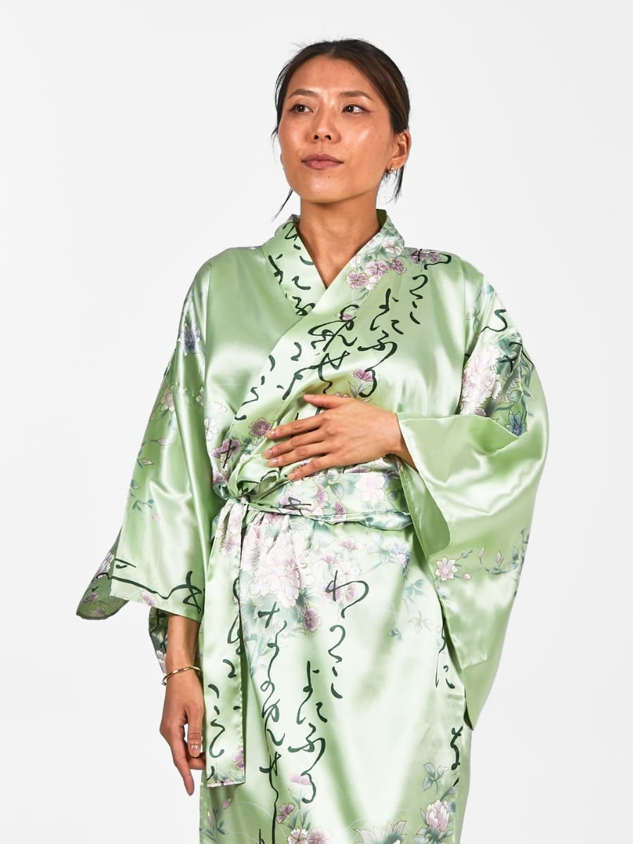 Kimono Japonés Shi to Hana Mujer Talla única
