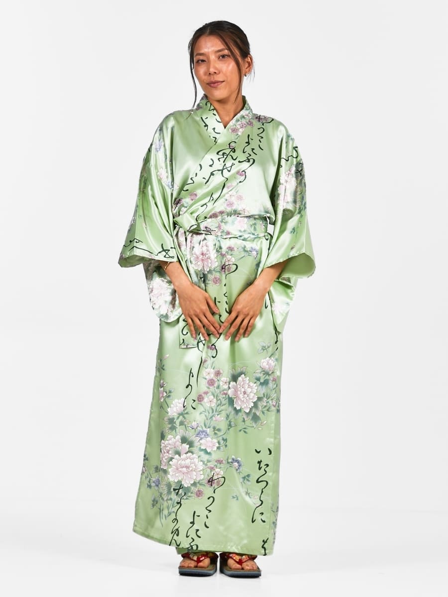 Kimono Japonés Shi to Hana Mujer Talla única