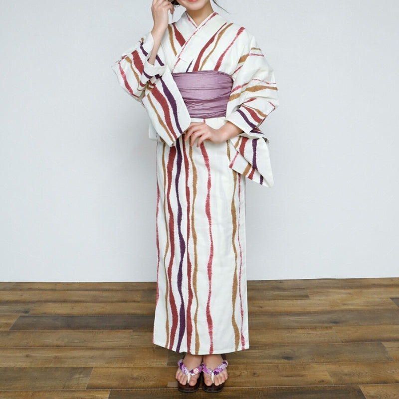 Kimono Japonés Mujer de Algodón