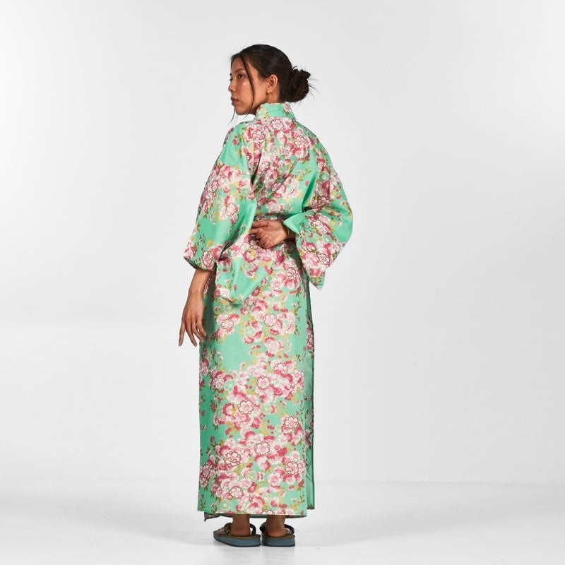 Yukata de mujer Kimono Sakura Flower