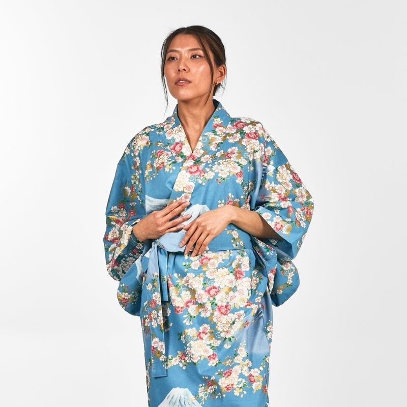 Yukata Kimono de mujer Fujisan no Sakura