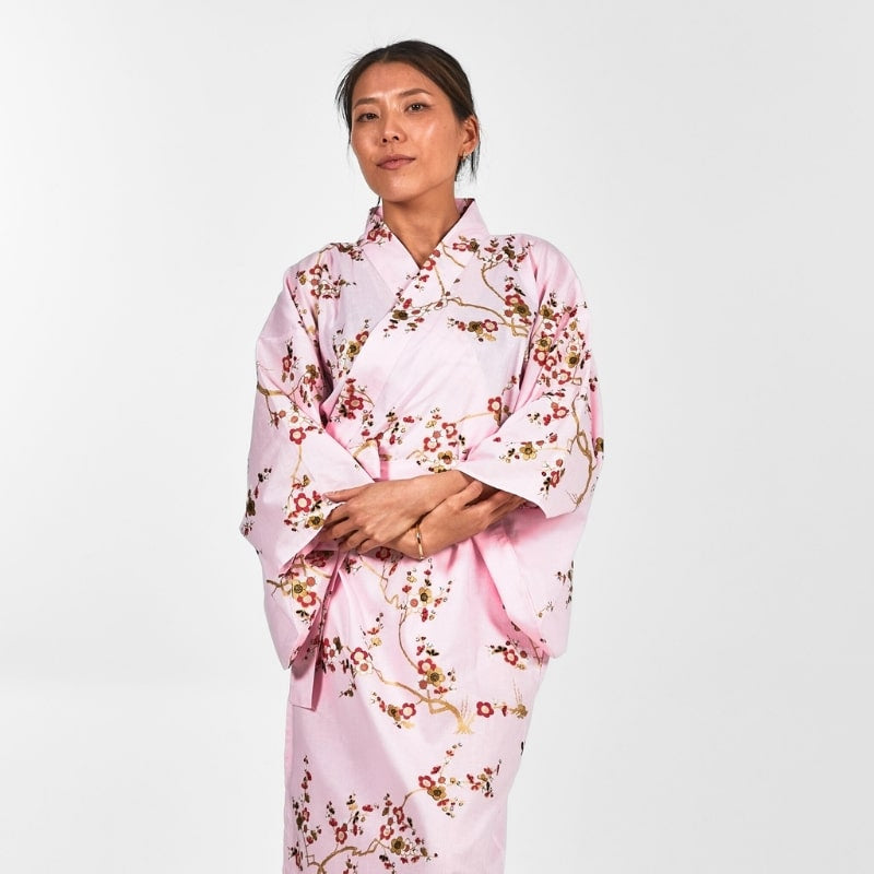 Kimono Yukata para mujer Ōgonbai