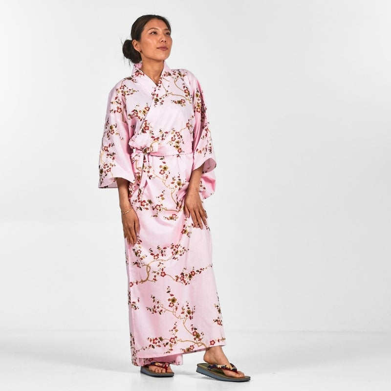 Kimono Yukata para mujer Ōgonbai