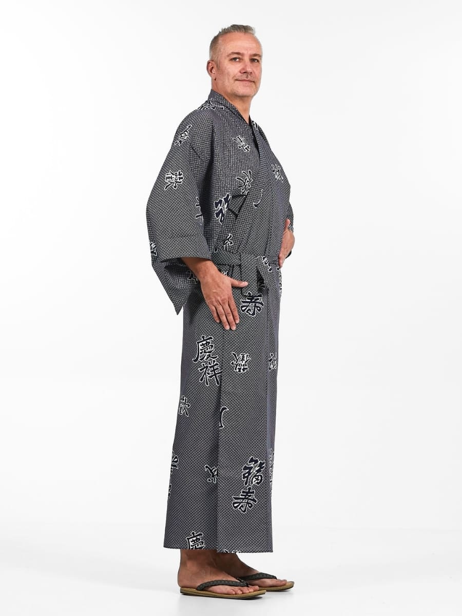 Kimono Yukata Hombre Yorokobi