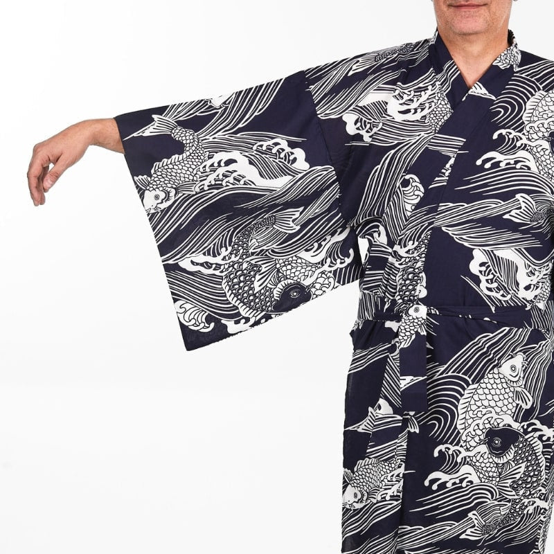 Kimono de hombre Carp Koi Yukata