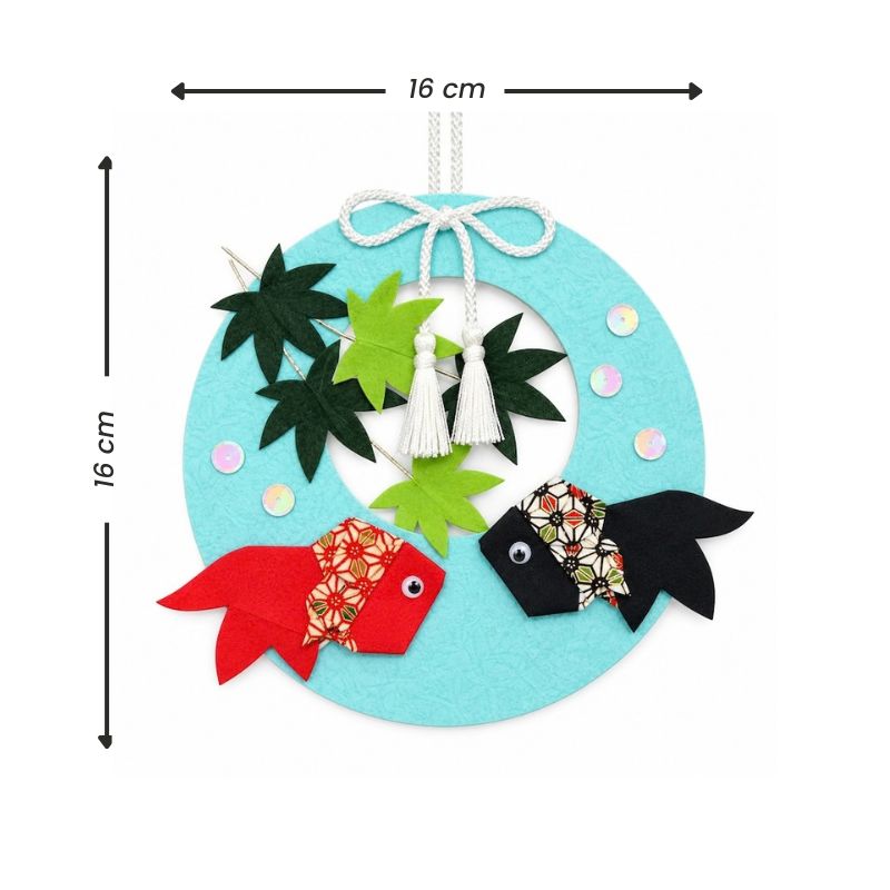 Kit Creativo Japonés para Decoración Colgante - Peces