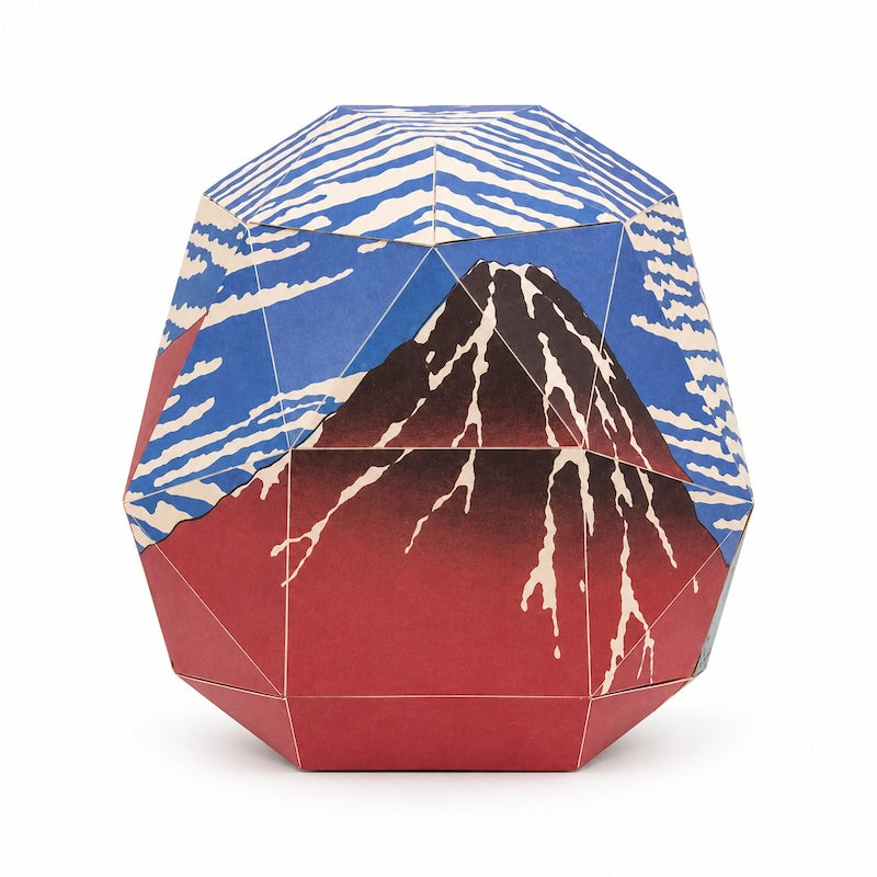 Kit de Maqueta Japonesa de Papel - Daruma