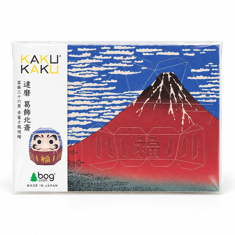 Kit de Maqueta Japonesa de Papel - Daruma
